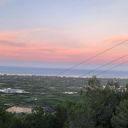 Villa Gaudir La Mar - Casa En Tossal Gros La Font D'En Carros Castillo del Reboller Esterno foto