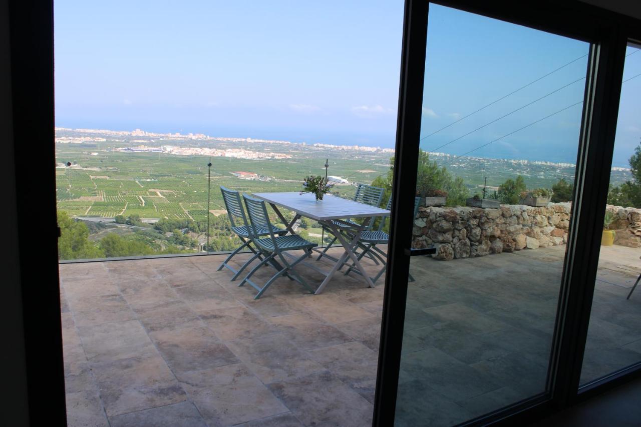 Villa Gaudir La Mar - Casa En Tossal Gros La Font D'En Carros Castillo del Reboller Esterno foto
