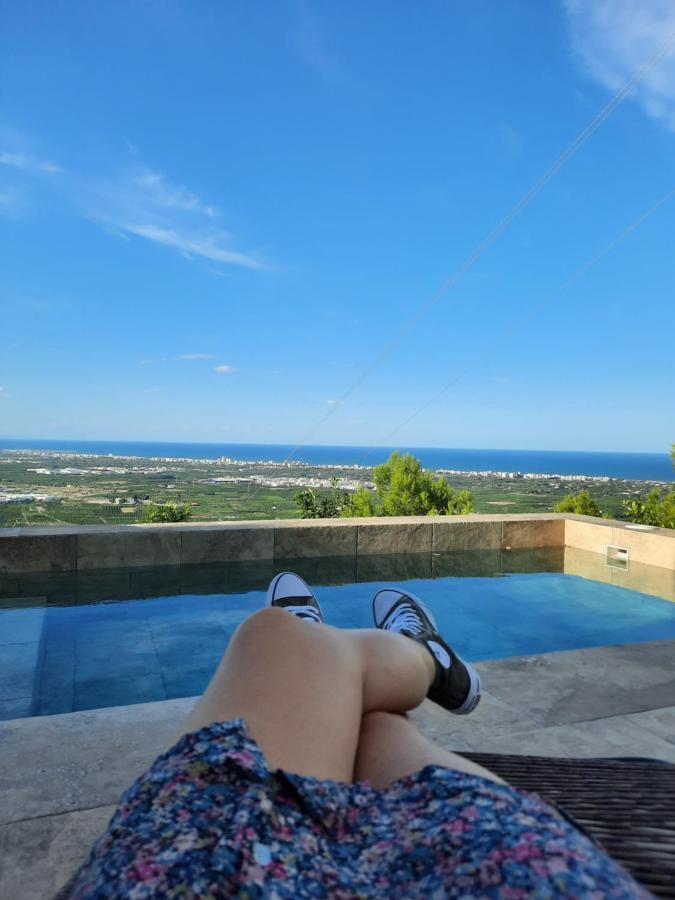 Villa Gaudir La Mar - Casa En Tossal Gros La Font D'En Carros Castillo del Reboller Esterno foto