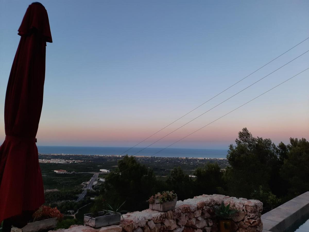 Villa Gaudir La Mar - Casa En Tossal Gros La Font D'En Carros Castillo del Reboller Esterno foto
