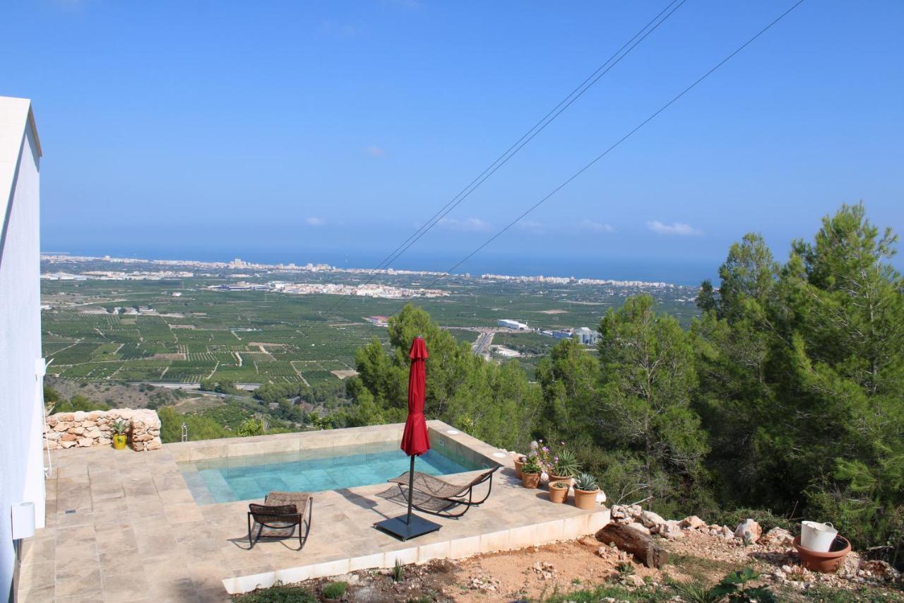 Villa Gaudir La Mar - Casa En Tossal Gros La Font D'En Carros Castillo del Reboller Esterno foto