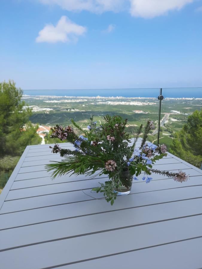 Villa Gaudir La Mar - Casa En Tossal Gros La Font D'En Carros Castillo del Reboller Esterno foto