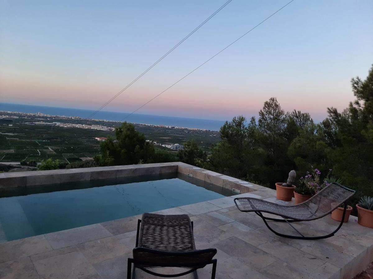 Villa Gaudir La Mar - Casa En Tossal Gros La Font D'En Carros Castillo del Reboller Esterno foto