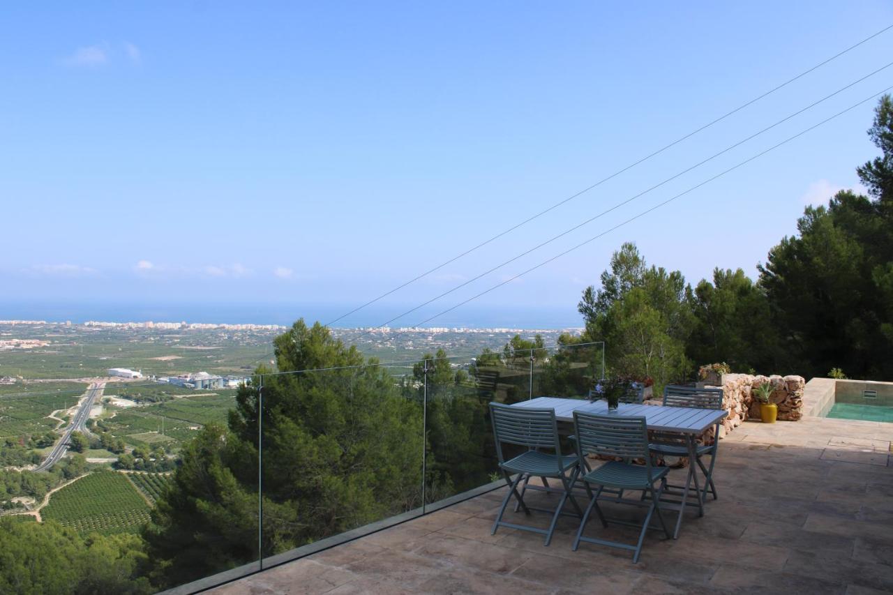 Villa Gaudir La Mar - Casa En Tossal Gros La Font D'En Carros Castillo del Reboller Esterno foto